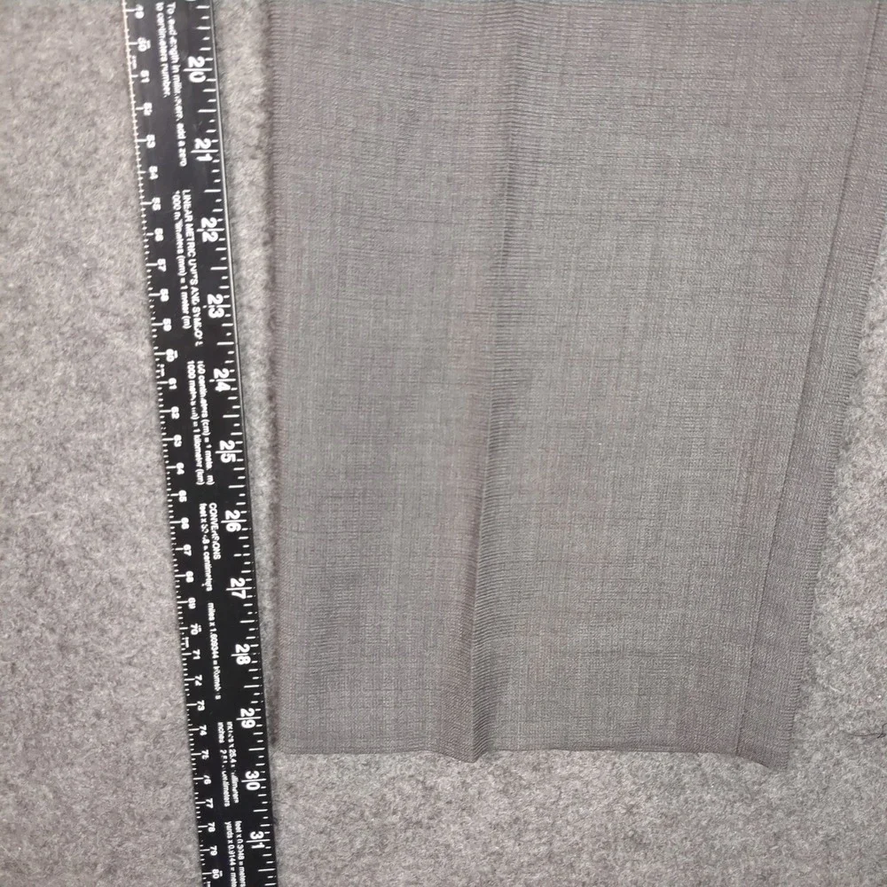 Banana‎ Republic Mens Modern Slim Fit Gray Dress Pants Trousers 33x30 Business